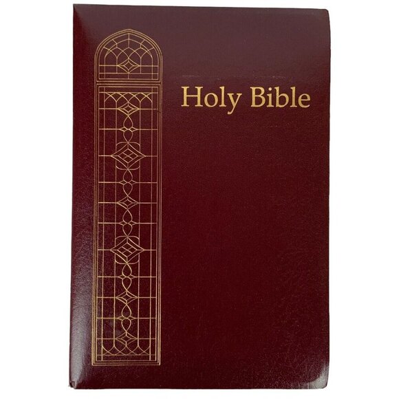 Giant Print Holy Bible King James Version Reference Nelson Regency Burgundy 1991 - Picture 5 of 12